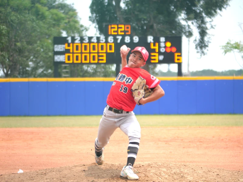簡柏霖守住1分差成功關門。吳敏欣攝