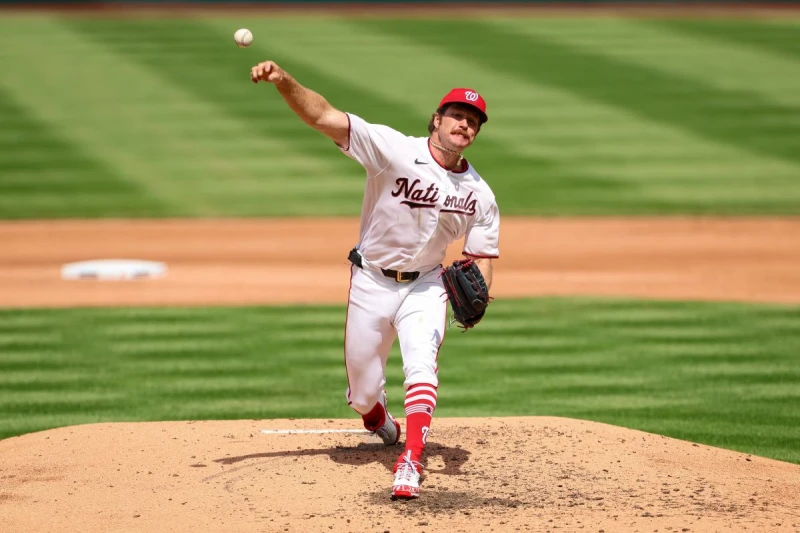 華盛頓國民今天交手洛杉磯道奇,先發投手米克拉斯(Miles Mikolas)單場狂失11分,創下隊史及個人單場最高失分紀錄。法新社