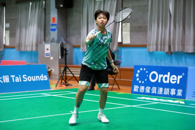  U19女單冠軍 中租大同蘇筱婷奪冠。羽協提供