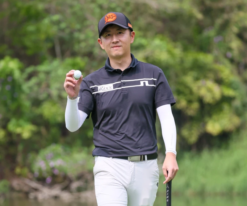 謝霆葳以兩回合134桿-10拿下冠軍。Tpga／林聖凱攝 