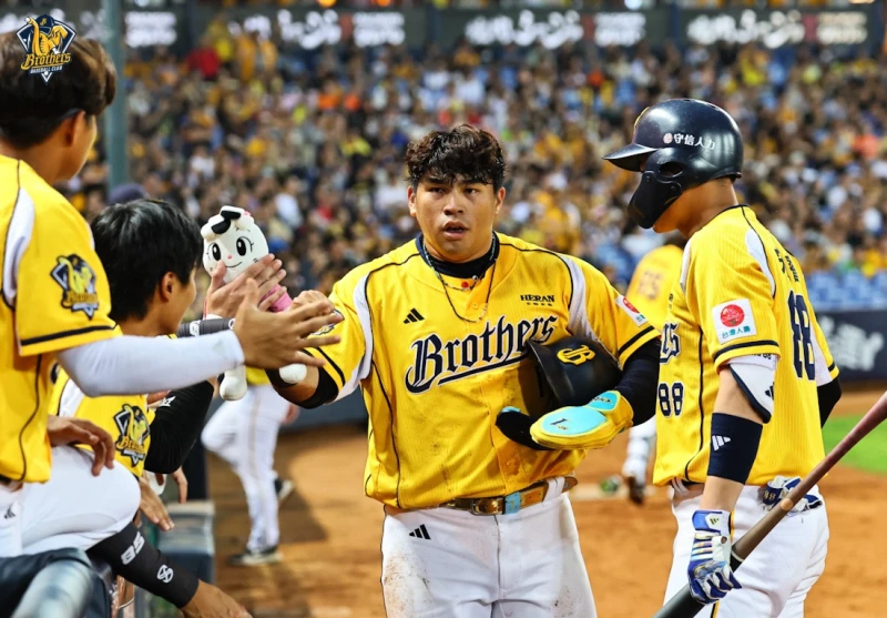 中信兄弟場均得分2.75分。中信兄弟提供