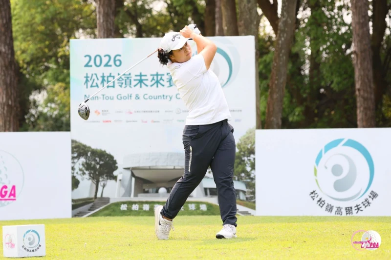 周咨佑首回合69桿-3暫並列第三。Tlpga／葉勇宏攝