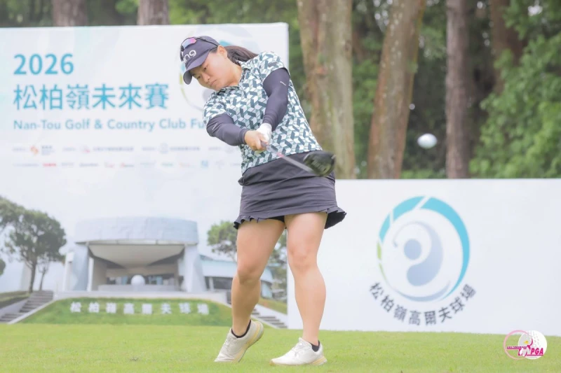 黃郁心以兩回合總桿140桿-4暫居第二。Tlpga/葉勇宏攝