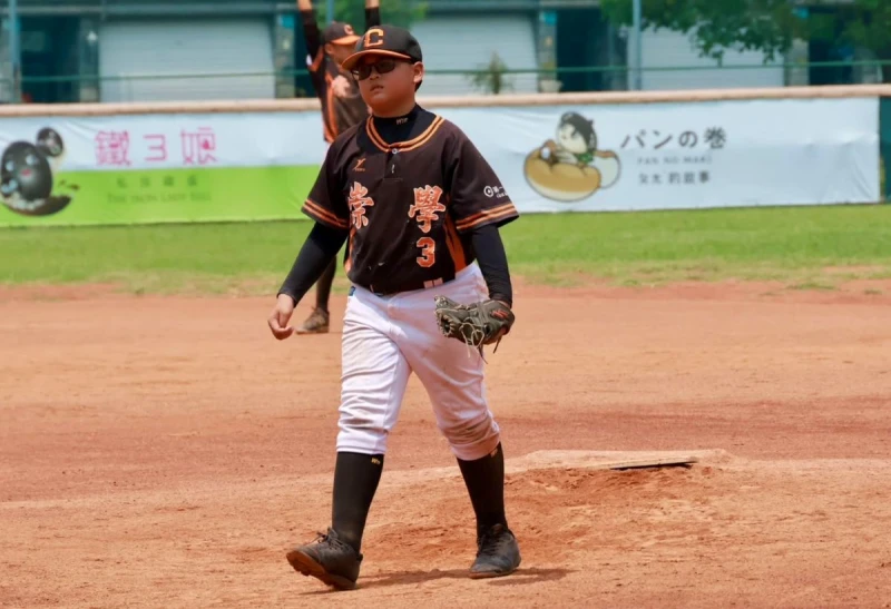 李炫叡後援4.2局失1分好投。學生棒聯提供