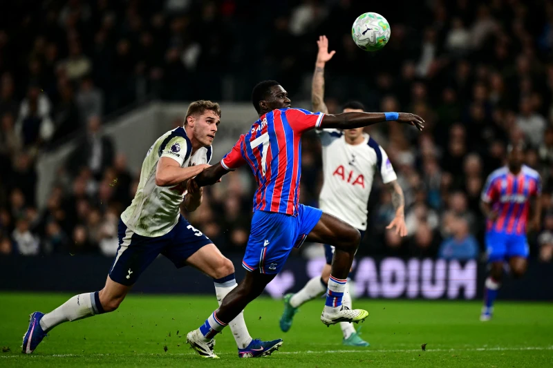 薩爾近10場貢獻6球，佔全隊進球40%，這傢伙就是水晶宮的進球機器啊！法新社