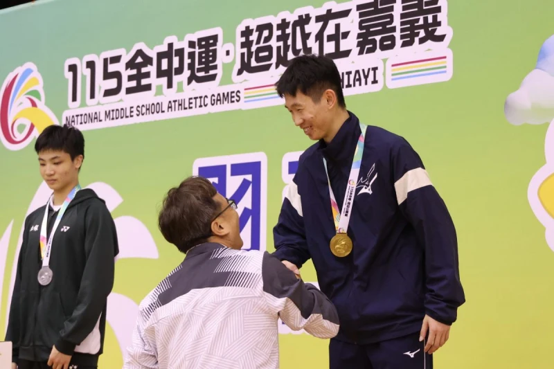莊沅學最後一次全中運賽拿到金牌。陳賜哿攝