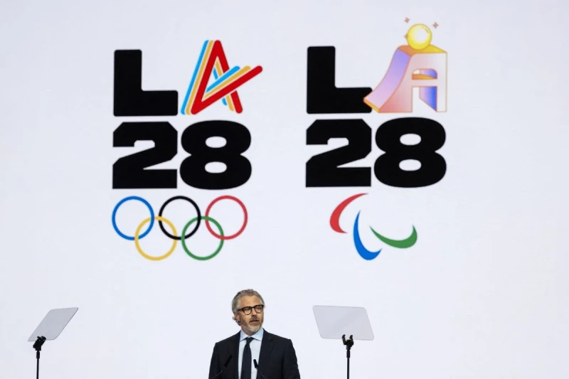 2028洛杉磯奧運首波售票破400萬張門票。法新社