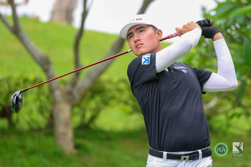 華維國際贊助選手蘇晉弘以兩回合總桿135桿-9拿下冠軍。Tpga／林聖凱攝