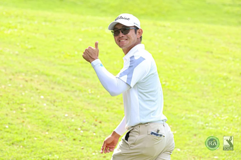 劉永華以兩回合總桿137桿-7暫並列第六和王偉軒同為台灣選手目前最佳。Tpga／林聖凱攝 