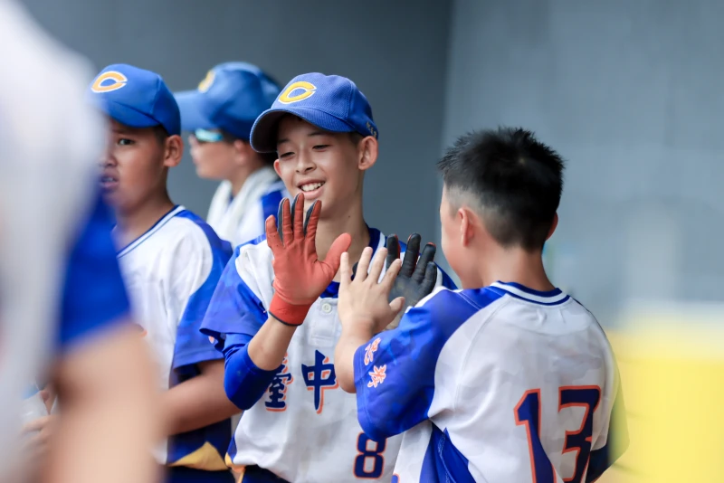 何至宸扮演9棒伏兵。中華棒協提供