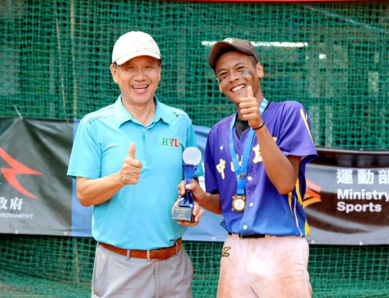 尤恩典好投拿Mvp。學生棒聯提供