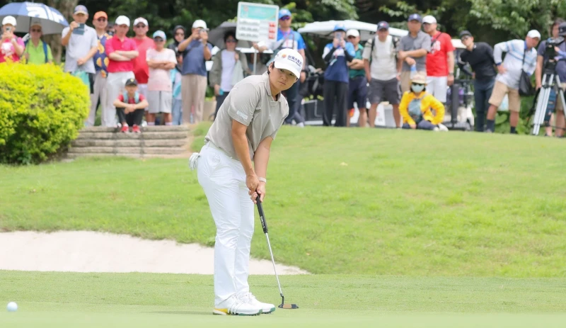 曾雅妮以四回合總桿273桿-15獲得第二名。Tlpga／葉勇宏攝