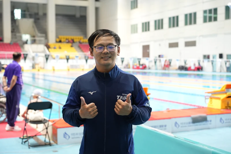 原本只是復健的運動現在成為陳元皓一生的志業。沈明璁攝