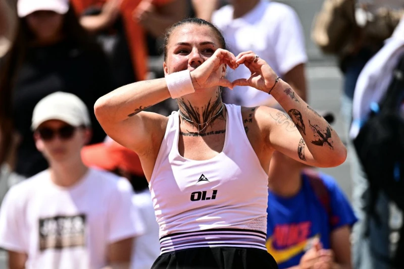 烏克蘭網球選手歐蓮娜可娃（Oleksandra Oliynykova）呼籲不應接納偽善的俄國球員。法新社