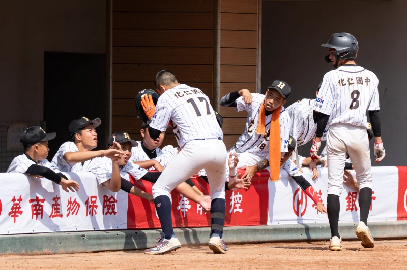 陳宥瑞首打席全壘打。大會提供