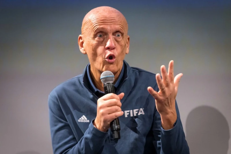 國際足總裁判委員會主席柯林納(Pierluigi Collina)。法新社