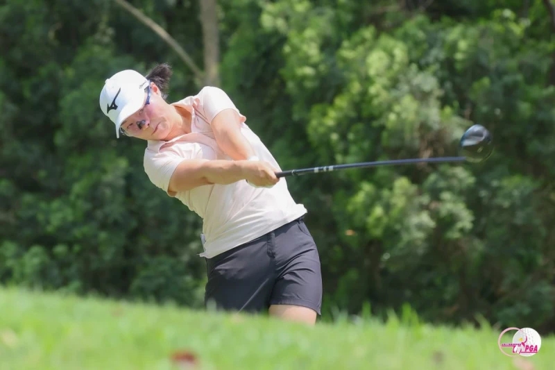 韓國選手鄭瑟琪Seul-Gi Jeong第一回合打出69桿-3暫並列領先。Tlpga/葉勇宏攝