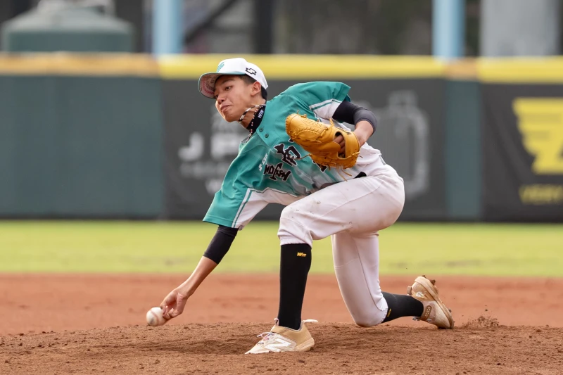 陳柏駿單日2場中繼勝。中華棒協提供