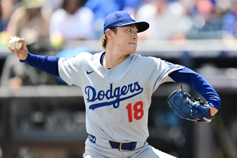 山本由伸今交出8局失1分的好投。法新社