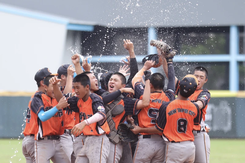 新北市驚險守勝完成3連霸。中華棒協提供