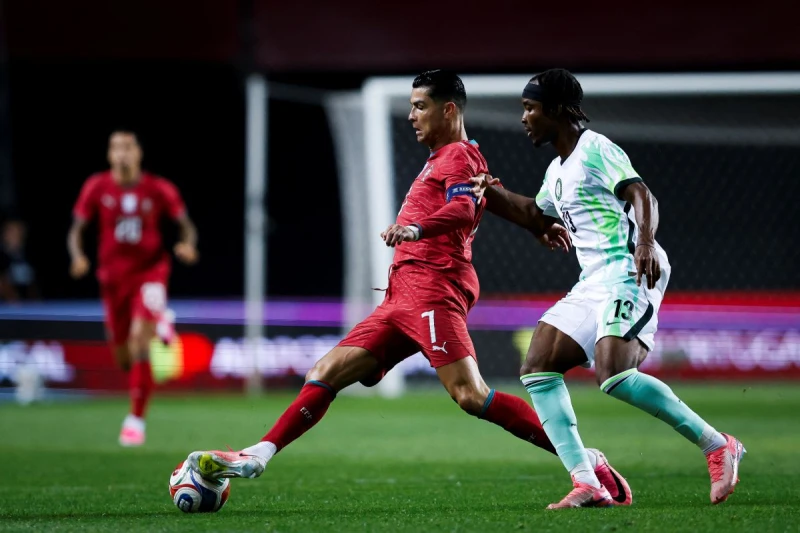C羅納度(Cristiano Ronaldo=力左)今年表現依舊低迷。法新社