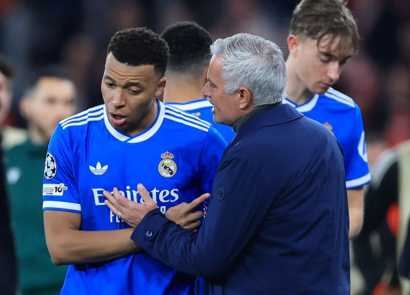 姆巴佩(Kylian Mbappé)世界盃前陷入低潮。法新社