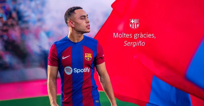 美國邊後衛德斯特(Sergiño Dest)。摘自推特