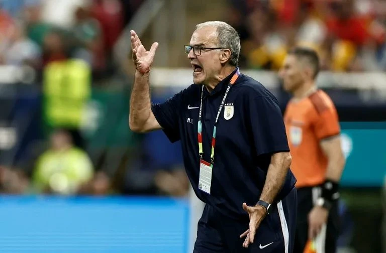 烏拉圭國家隊總教練貝爾薩(Marcelo Bielsa)坦言要負起責任。法新社