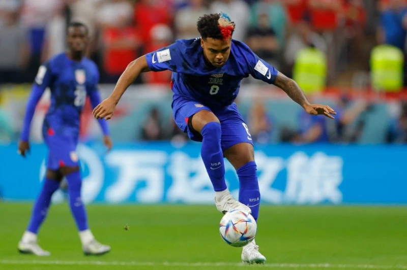 尤文圖斯中場麥肯尼（Weston McKennie）對美國隊極其重要。法新社