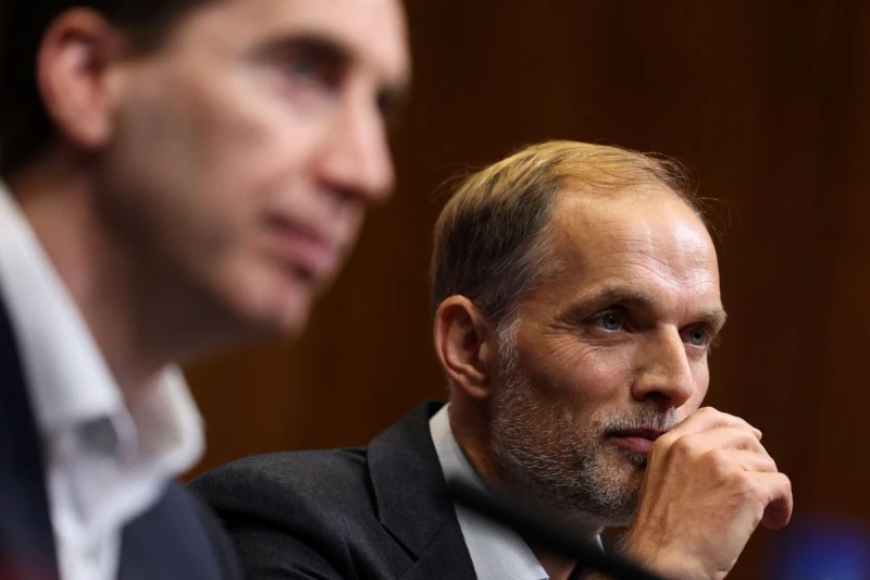 英格蘭主帥圖赫爾（Thomas Tuchel）。法新社