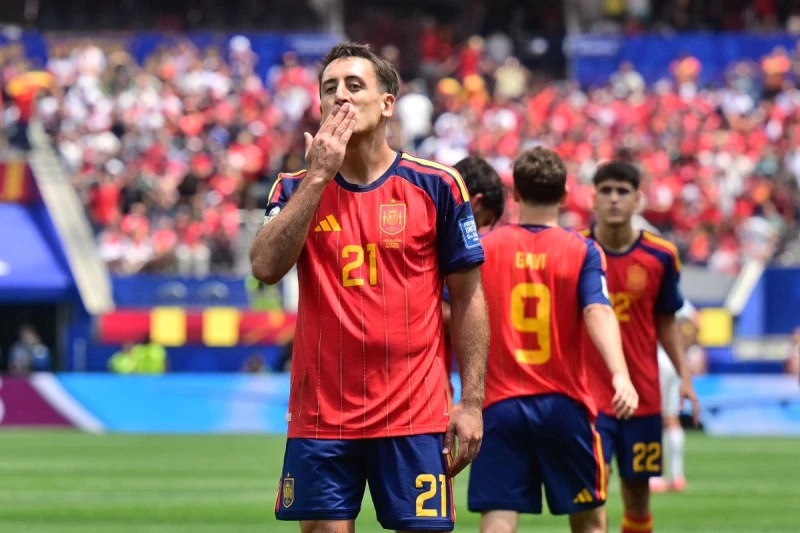 奧亞薩瓦爾(Mikel Oyarzabal)單場獨進兩球。法新社