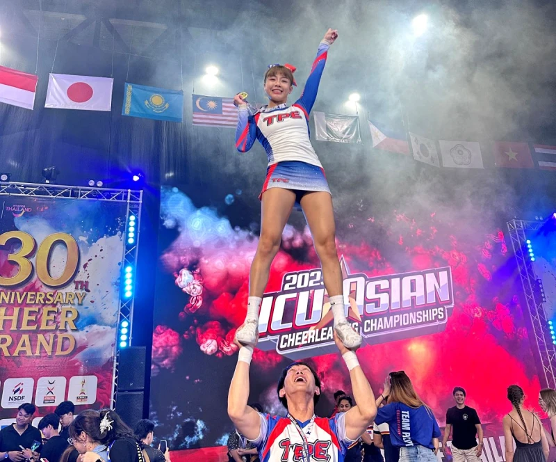 婉晴多次入選中華隊,表現優異為國爭光。吳婉晴提供