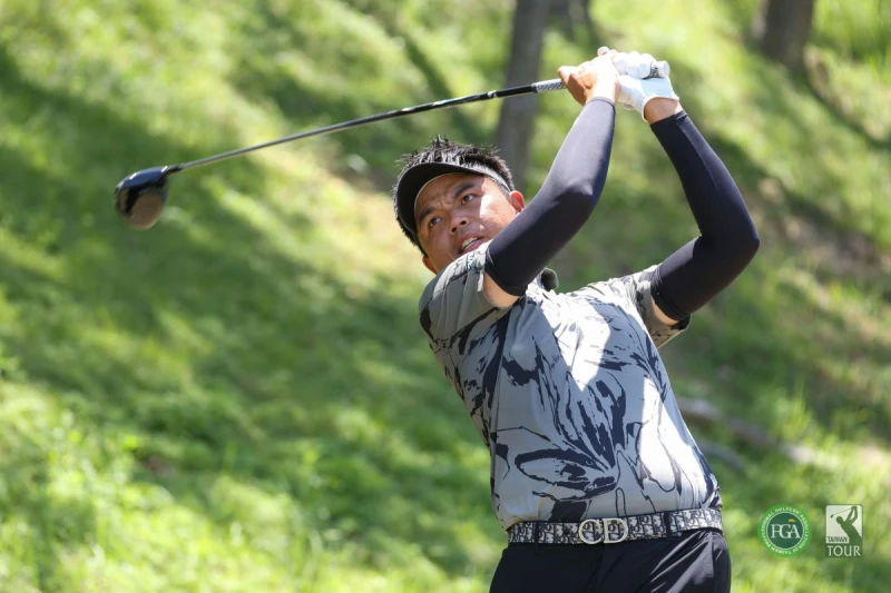 洪健堯以四回合總桿280桿-4拿下冠軍。Tpga/林聖凱攝影