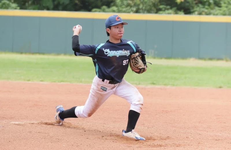 沈育霆5局完投勝。台灣世界少棒聯盟提供