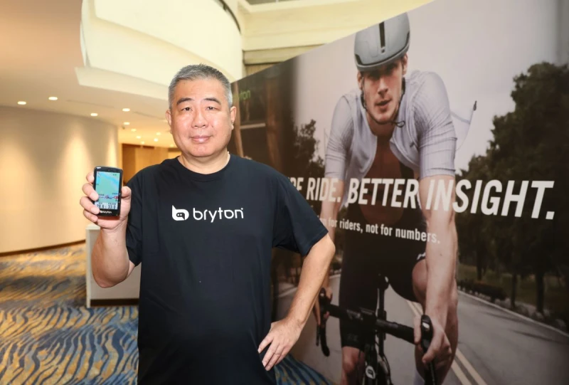 Bryton執行長王聖慜。郭運復攝