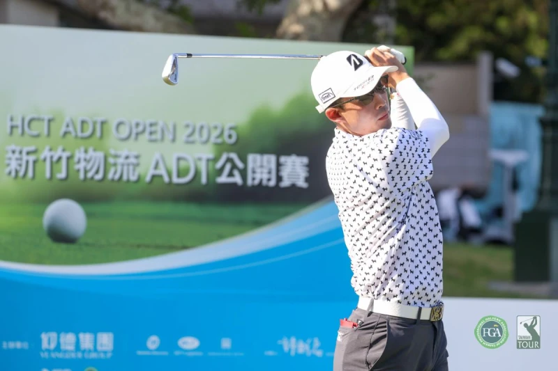 日本選手織田信亮以兩回合總桿137桿-7暫並列第二。Tpga/林聖凱攝