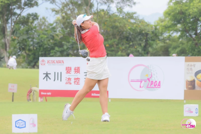 俞涵軒以三回合總桿209桿-7的成績獲得第三名。Tlpga/葉勇宏攝