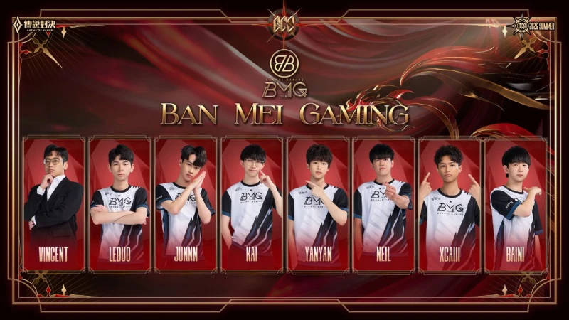 BANMEI GAMING (BMG)。官方提供
