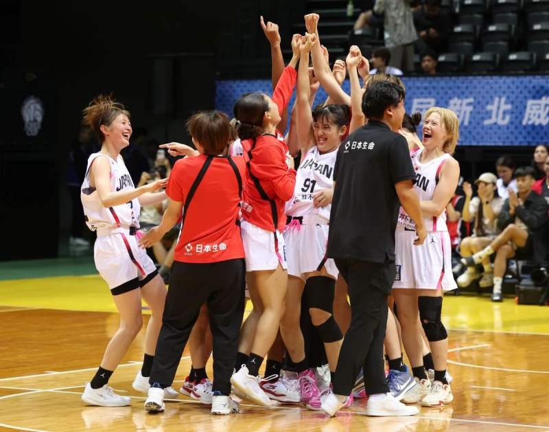日本女籃成功奪冠。大會提供