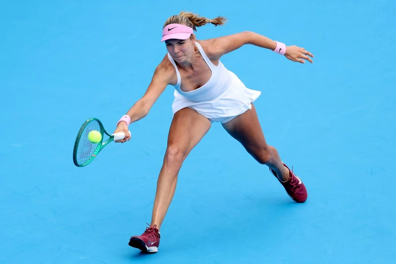 英國女單一姊博爾特(Katie Boulter)抱怨常在美網球場上聞到大麻味。法新社
