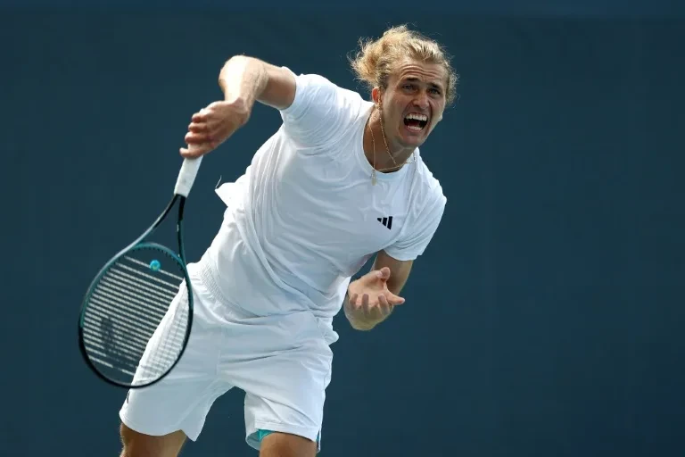 季維瑞夫(Alexander Zverev)名列美網男單第一種子。法新社