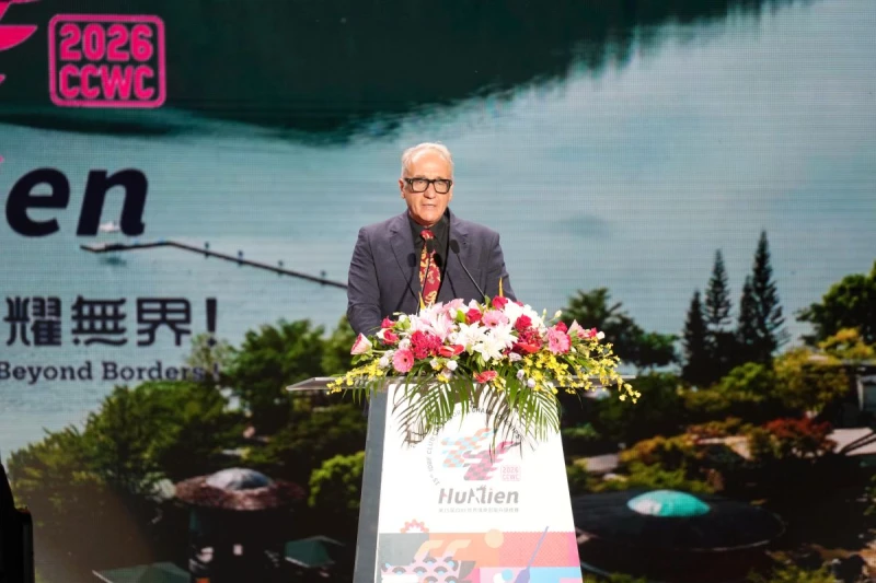 Idbf主席謝爾米致詞。大會提供