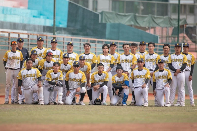 全越運動棒球隊由總教練王宸浩率隊迎戰日本強敵。大會提供