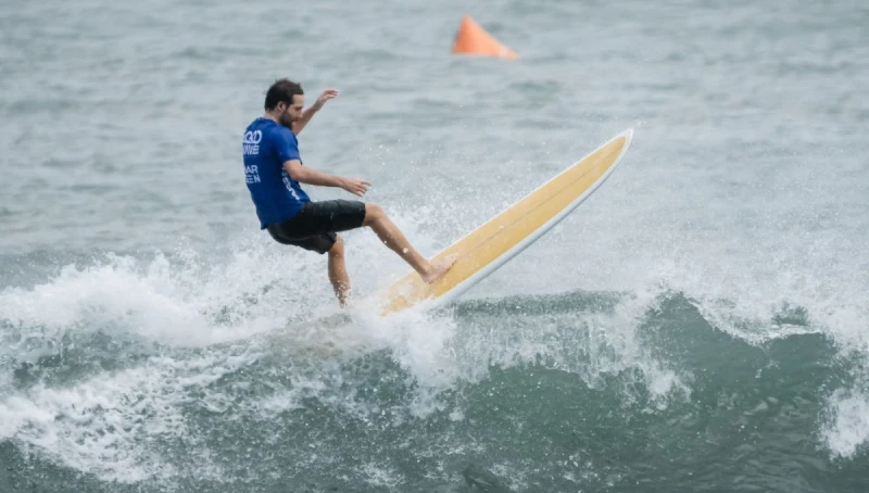 法國Nathan Sadoun是2021 Ferrolog Longboard Festival 冠軍。大會提供