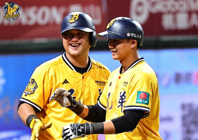 陳俊秀、岳政華。中信兄弟提供