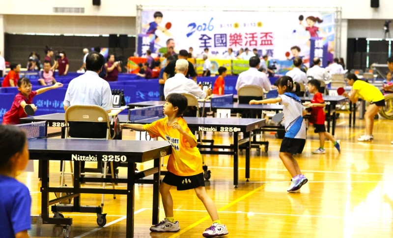 2026年全國樂活盃共融桌球錦標賽實踐運動平權。 台灣乒乓球總會提供