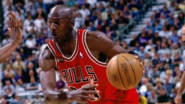 喬丹（Michael Jordan）「最後一舞」賽季的球衣以創紀錄的價位賣出。法新社