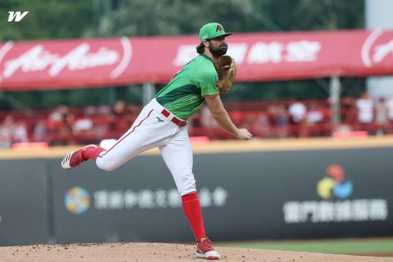 蔣銲戰績9勝2敗,防禦率1.49。資料照片