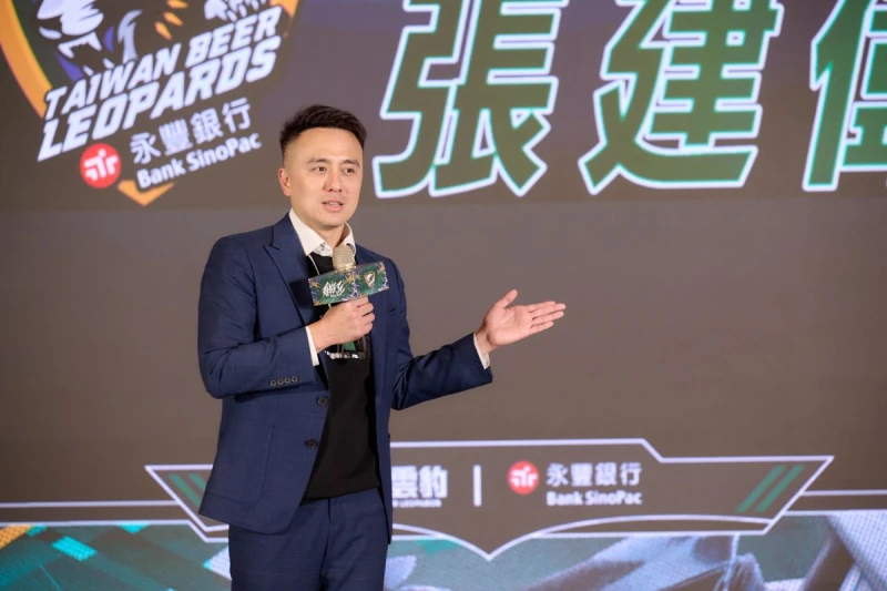 桃園台啤永豐雲豹球團執行長張建偉。官方提供