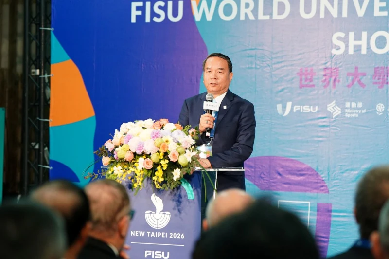 大專體總會長邱炳坤。大專體總提供